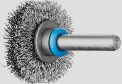 brosse plate inox TOTAL sur tige 30x06/6 fil en inox performance SGP