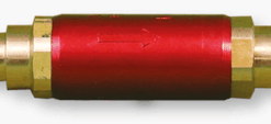 stop feu gaz montage chalumeau E. 6  et  10 S.16 X 150 G