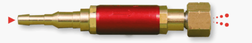 stop feu gaz montage chalumeau E. 6  et  10 S.16 X 150 G