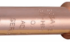 Tête de coupe type G1 OXY/AD diamètre 25/10