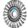 brosse plate RBG 125 X12 X22.2 fil inox 0.50