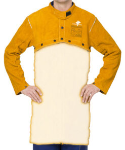 Bolero Golden Brown™ en cuir croûte bovin XXL