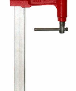 Serre joint à pompe zingué  longueur 600mm saillie 100mm rail 30x8mm