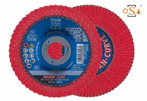 Disque à lamelles POLIFAN CURVE PFR 125 x CO60 SGP STEELOX