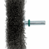 brosse plate sur tige 80x20/6  fil inox 0.30
