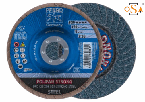 Disque à lamelle conique 125 ZR 36  PFC SGP-STRONG