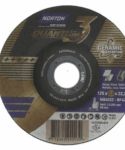 Disque à tronçonner moyeu déporté 125x0.8x22.23mm QUANTUM 3
