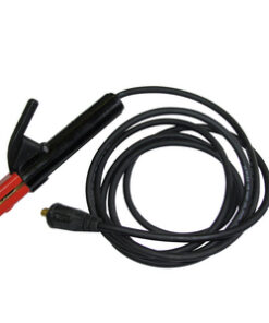 cable de masse 25 mm² 4m 250A 60% prise 35mm² /pince porte électrode