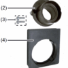 Cache Adaptateur Euro pour générateur TransSteel fronius