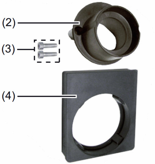 Cache Adaptateur Euro pour générateur TransSteel fronius