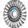 brosse plate RBG 125 X12 X22.2 fil inox 0.50