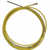 gaine guide fil acier jaune 25x45 5ml fil diamètre 1.2/1.6