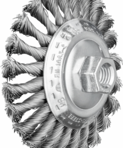 brosse conique 115x15/M14 KBG fil 0.50 torsadées acier