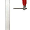 Serre joint à pompe zingué  longueur 400mm saillie 100mm rail 30x8mm