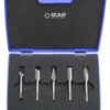 JEU FRAISES LIMES ROTATIVES CARBURE JEU 5 PCS. 12,7x6 mm DENT.6