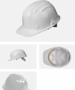 CASQUE DE SECURITE GOELAND HDPE BLANC