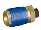raccord rapide femelle bleu filetage 1/8