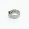 Collier à 1 oreille inox avec bague inox diamètre 7.5mm