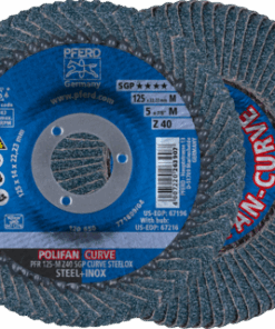 Disque à lamelle 125 ZR 40 SGP CURVE M angle