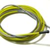 gaine guide fil acier jaune 25x45 3ml fil diamètre 1.2/1.6