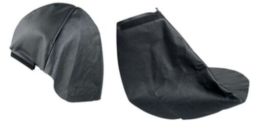 bavette de protection en cuir (longue)