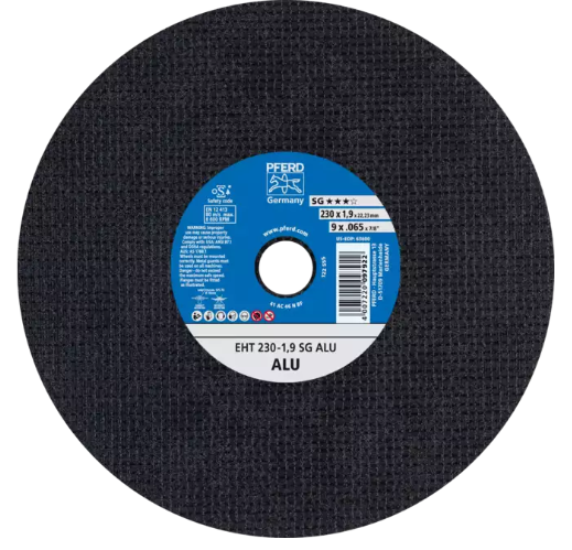 disque à tronçonner 230x1.9 ALU plat