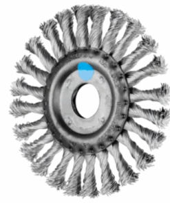 brosse plate RBG 125 X12 X22.2 fil inox 0.50