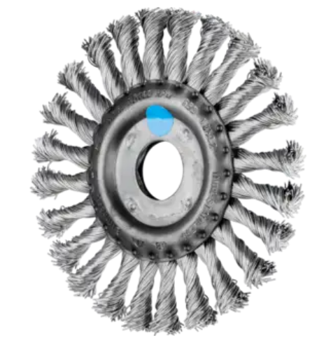 brosse plate RBG 125 X12 X22.2 fil inox 0.50