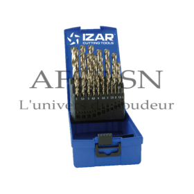 boite de foret 1-13x0.50mm HSSE 5% CO 25 pièces 1016