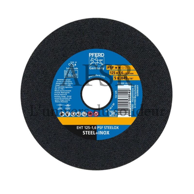 Disque à tronçonner 125x1.6 PSF++