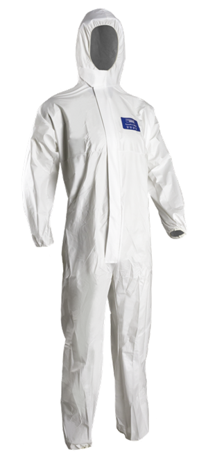 Combinaison jetable microporeux 55g/m2 blanc T5