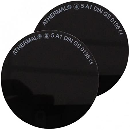 Verres rond inactiniques diamètre 50x3mm DIN 11