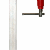 Serre joint à pompe zingué  longueur 600mm saillie 120mm rail 35x9mm