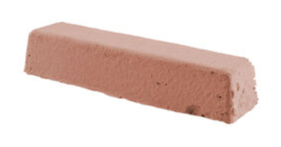 brique de pate polissage miroir maron