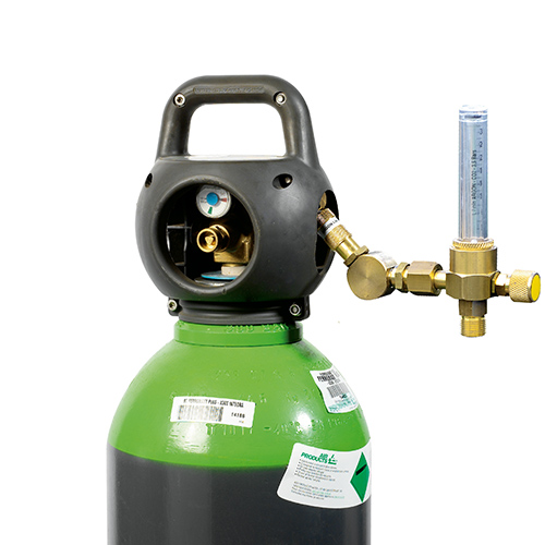 Connecteur Integra rotamètre simple colonne