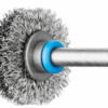 brosse plate sur tige 30x06/6 fil acier 0.20