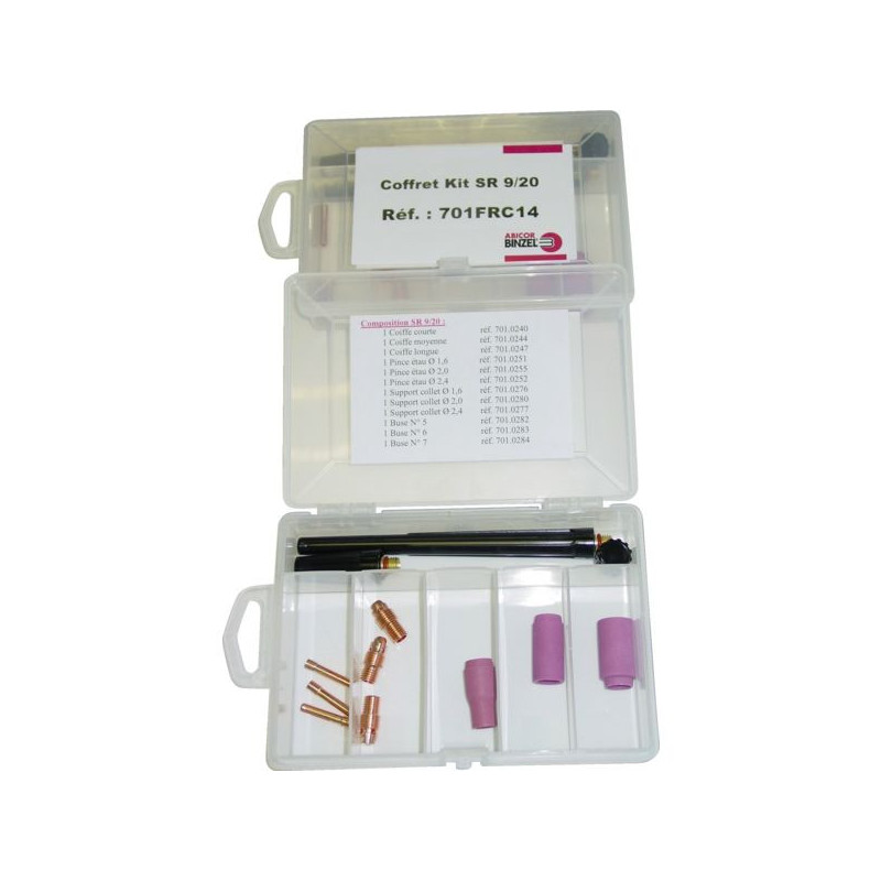 Boite d'accessoire pour torche TIG TG9/20