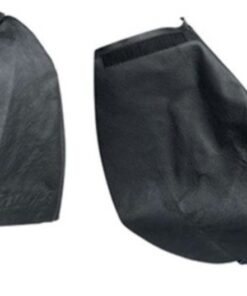 bavette de protection en cuir (longue)