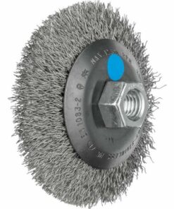 brosse conique 100x10/M14 fil inox 0.35