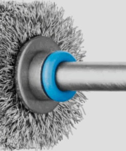 brosse plate inox TOTAL sur tige 30x06/6 fil en inox performance SGP