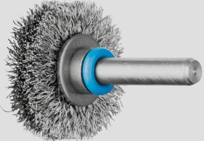 brosse plate inox TOTAL sur tige 30x06/6 fil en inox performance SGP