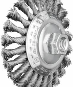 brosse conique 100x13/M14 KBG fil 0.50 torsadées acier