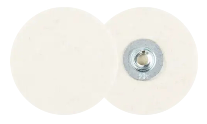 pastilles en feutre COMBIDISC CD-FR diamètre 50mm pour prépolissage et polissage