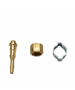 ensemble écrou 12x100G douille 6.3 + collier