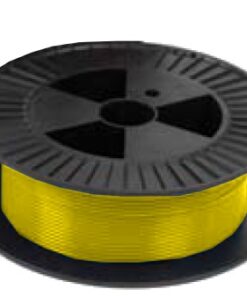 Gaine guide fil acier jaune 25x45 fil diamètre 1.2/1.6 au ml