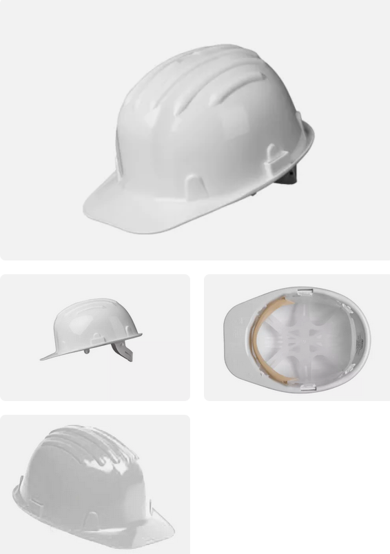 CASQUE DE SECURITE GOELAND HDPE BLANC