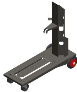 chariot TU CAR 4 standard avec support bouteille gaz