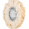 Meule en tissu TR sisal Ø 80x10 mm, alésage Ø 10 mm pour pré-polissage grossier