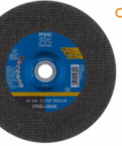 Disque à tronçonner 230x2,5x22,23 mm à moyeu déporté