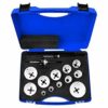 Coffret complet scies trépans bimétal HHS 8% 19-22-25-32-35-38-43-51-57-60-64-76